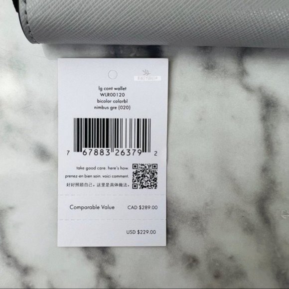 Kate Spade Colorblock Large Laptop Tote Shoulder Bag & Large Continental Wallet - Picture 16 of 16